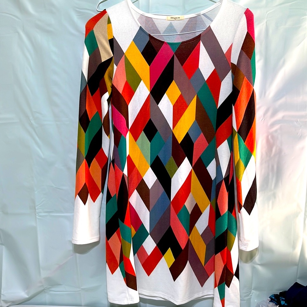 12 PM by Mon Ami dress size Small. Multicolor design